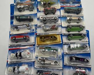 (24) NIB Mattel Hot Wheels Early 2000s Toy Cars