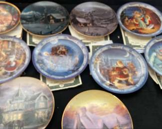 Bradford Exchange Christmas Plates 