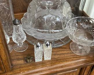 Cut Glass And Etched Glass
