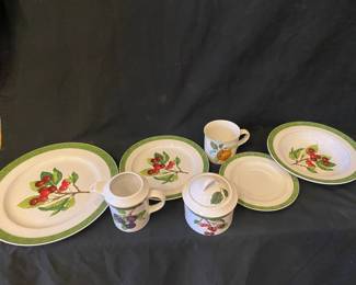 Floral Dishes 