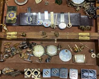 Tie Clasp, Cuff Links, Watches And More