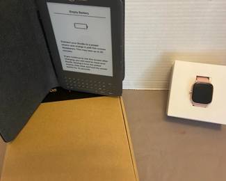 Amazon Kindle And Amazfit Watch