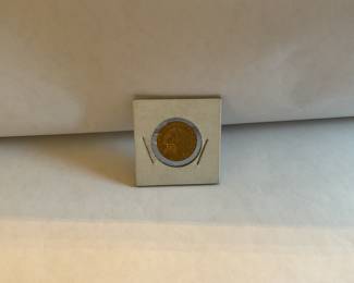 1927 Indian Head Gold Quarter