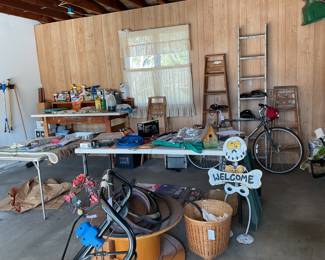 Mongoose bike and vintage Schwinn bike