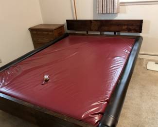 Waterbed - draining of the bed will be provided