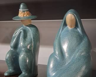 Sculptures from 80s by artist Jack Black