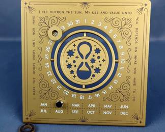 Hallmark Harry Potter Time Turner Perpetual Calendar