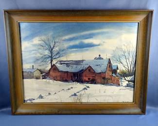 Phil Austin Watercolor Print