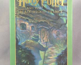 J.K. Rowling Harry Potter And The Half-Blood Prince Year Six Deluxe Edition July 2005 Hardcover Novel