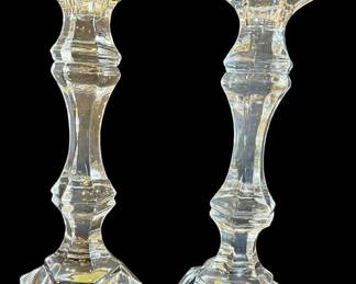 Towel Crystal Pillar Candle Holder