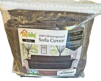 Easy Going Brown Waterproof Sofa Cover
