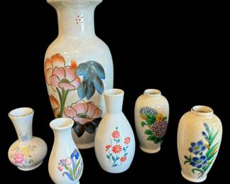 Variety of Decorative Vases