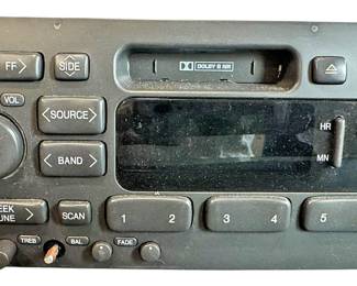 Automobile AM FM Radio Cassette Player
