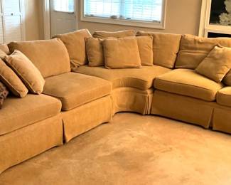 Henredon Three Piece Sectional