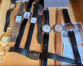 Collection of watches