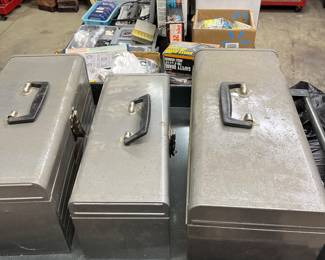 Vintage Craftsman toolboxes