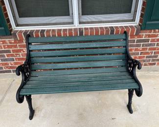 Nice park bench