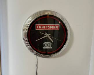 Craftsman Tools Clock