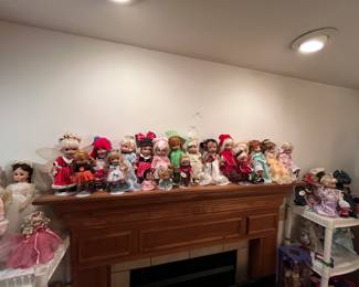 Collection of dolls