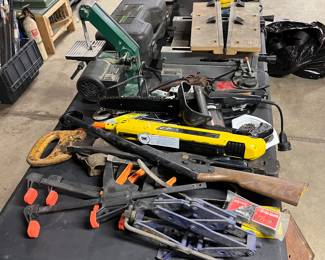 Vintage tools. Garage items.