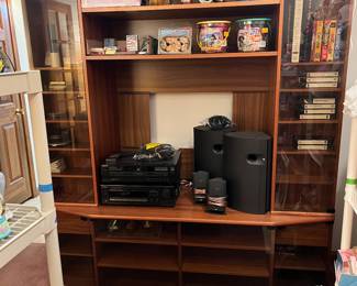 Nice Teak TV Entertainment unit- if you are going to have a tv cabinet- this is definitely one you want!