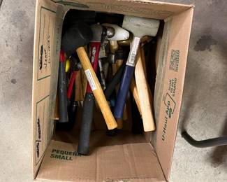Box of hammers- sold individually. Make yourself a nice pile. 