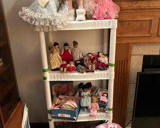 Collection of dolls