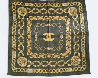 Coco Chanel Silk Scarf