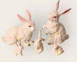 Lefton Albino Bunnies