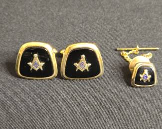 Free Mason Cufflinks