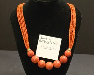 Lee Sands Stone in Red Sponge Coral