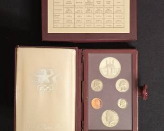 US 1984 Olympic Prestige Set