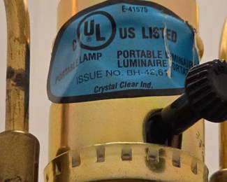 Crystal Clear Industries Lamp