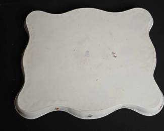 Rare Antique Charles Ahrenfeldt Saxonia Floral Hand Painted Tray 556/805