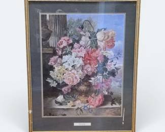 John Wainwright " Still Life with Flowers" Large print
