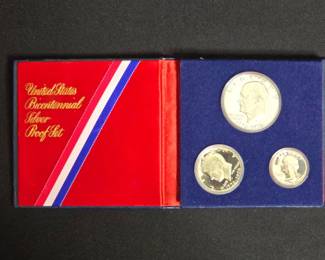 US Bicentennial Silver Proof Set