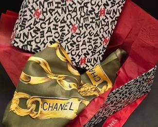 Coco Chanel Silk Scarf