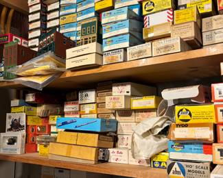 Lots of collectible trains!