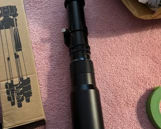 Very long lense