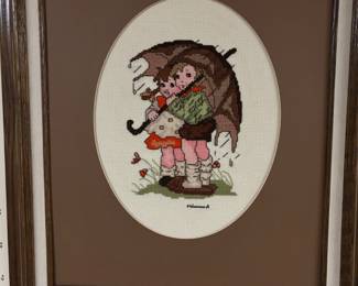 Needle point Hummel art. Large!