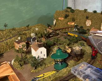 Train village