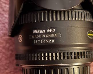 Nikon lense