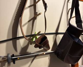Leather holster and a lot of leather pieces to make your own