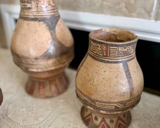 Costa Rican Guanacaste/Nicoya Polychrome Pottery Jar, similar examples likely dating from 1000-1350 CE.
