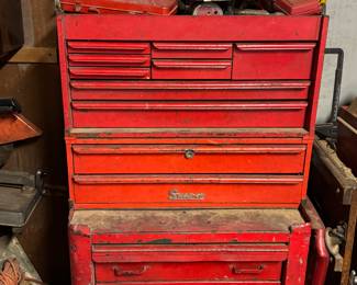 Full snap on tool chest