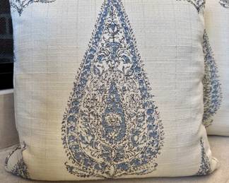 $48 each (2 available); custom pillow; 16x16