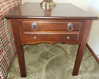 Cherry end table
