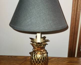 Qty 2 pineapple lamps