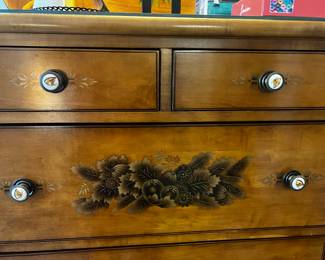 Lambert Hitchcock Vintage Federal Style Dresser