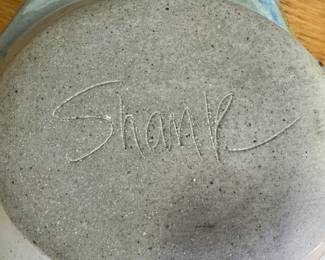 Glazed Pottery Stoneware Fish by Lee Shank 